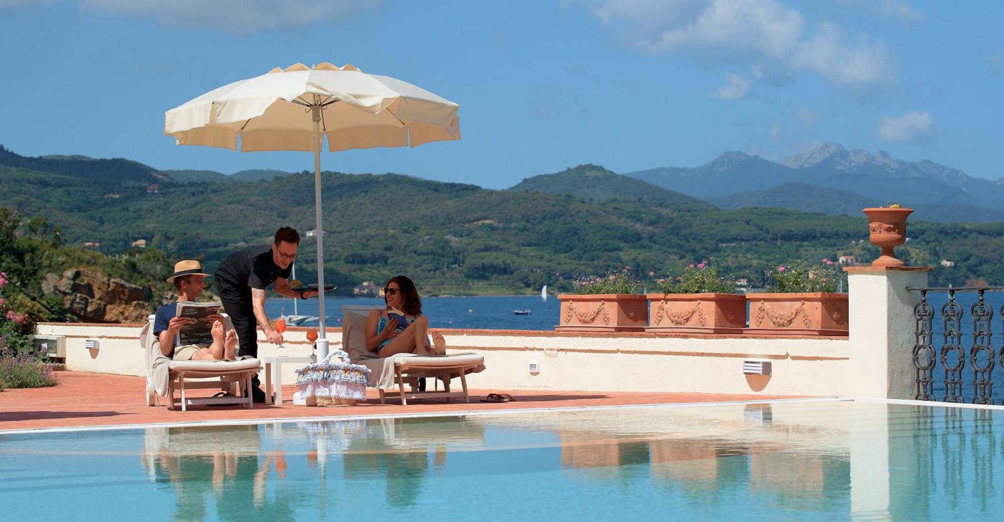 Hotel Villa Ottone Portoferraio Bagian luar foto